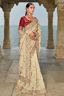 Royal Pure Banarasi Silk Saree for Wedding, Engagement, and Reception