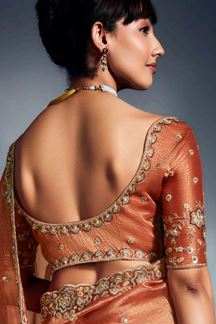 Amazing Pure Silk Designer Saree for Wedding and Reception
