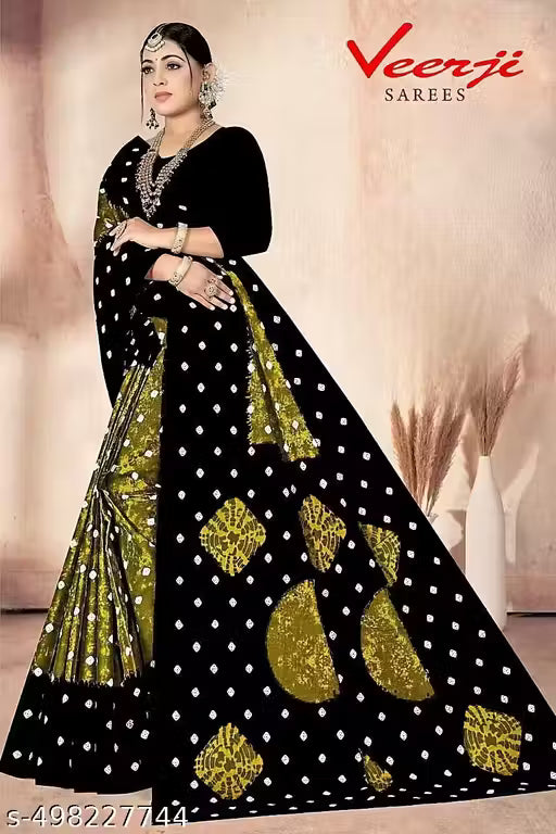 Pure Cotton Saree Without Blouse