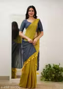 Woven Handloom Pure cotton saree